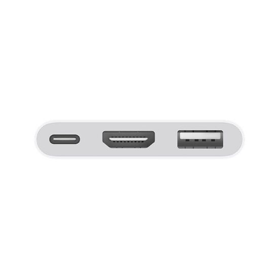 Picture of Apple USB 3.2 1st Gen (USB 3.0) Adapter [1x USB-C plug - 1x USB-C socket, HDMI socket, USB 3.2 1st Gen port A (USB 3.0)] MJ1K2AM