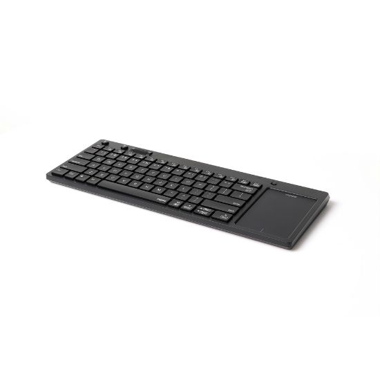 Picture of Rapoo Keyboards K2800 Wireless Tv Keyboard With Touchpad, Easy Media Control And Built-In Big Size Touchpad (Black)