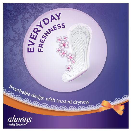 Picture of Always Daily Liners Comfort Protect Individually Wrapped 20pcs