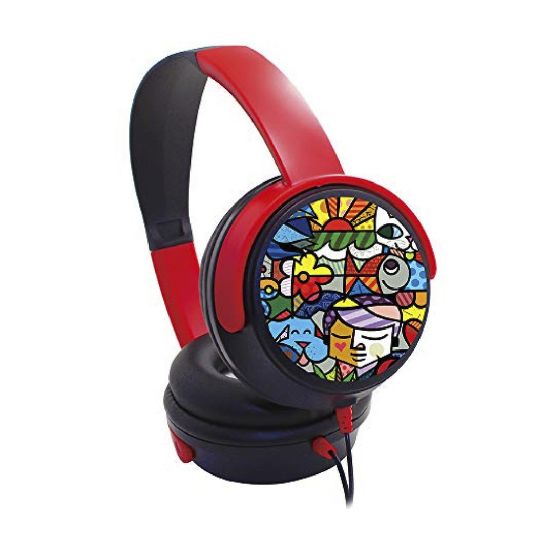 Picture of Trands Over-Ear Foldable and Wired Kids Headset with 3.5mm Plug Microphone, HS997