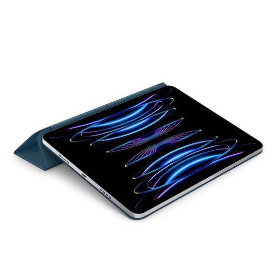 Picture of Apple Smart Folio for iPad Pro, 11-inches (4th generation), Marine Blue, MQDV3ZE