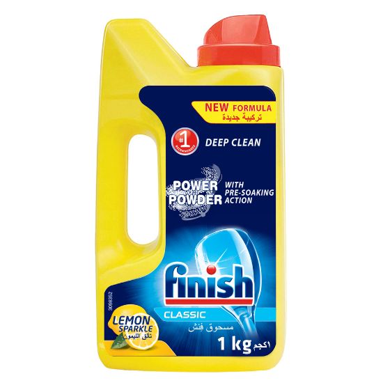 Picture of Finish Classic Dish Wash Powder Lemon 1kg(N)