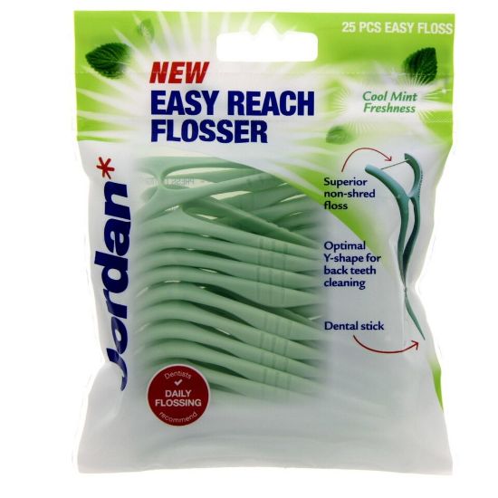 Picture of Jordan Easy Reach Flosser Cool mint 25pcs