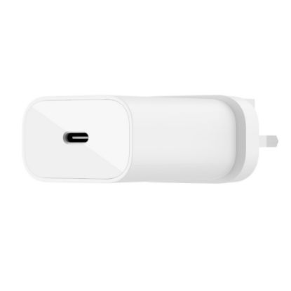 Picture of Belkin BoostCharge USB-C PD 3.0 PPS Wall Charger 25W (WCA004MYWH) White