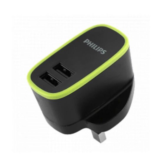 Picture of Philips Dual Port Wall Charger DLP2503