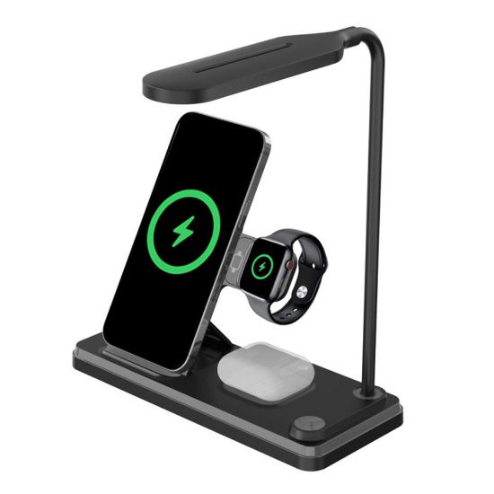 Picture of Trands 4 in 1 Wireless Charger with LED Lamp TR-WC564