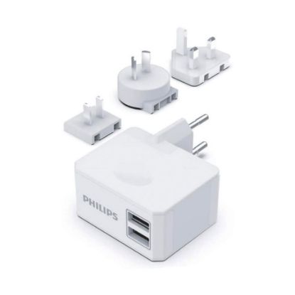 Picture of Philips Universal Adapter AU/EU/UK/US, White