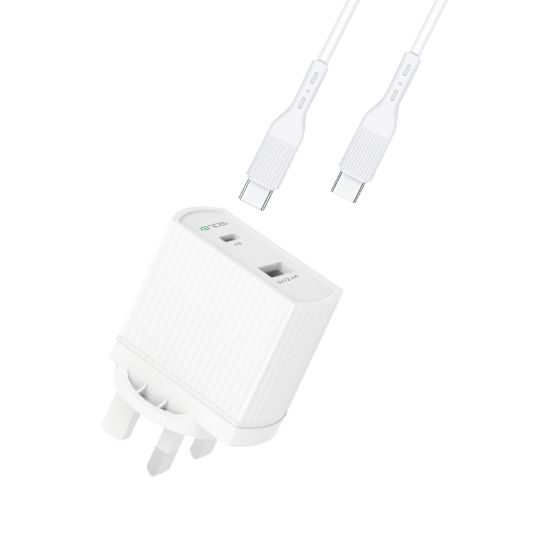 Picture of Iends PD Charger 30W with Type-C to Type-C Cable IE-AD6502