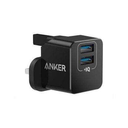 Picture of Anker PowerPort mini Dual Port USB Charger A2620K12