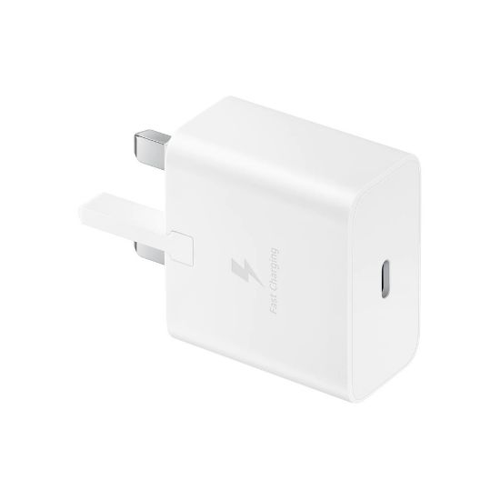 Picture of Samsung 15W Power Adapter WithTypC,Cable(EP-T1510XWEGAE),White