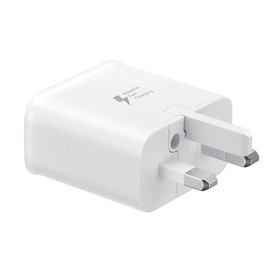 Picture of Samsung Travel Adapter AFC (15 W, USB Type-C) White (Model No: EP-TA20UWECGAE)