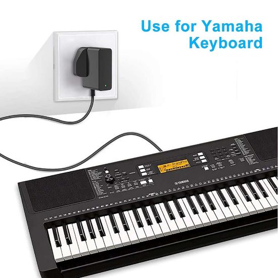 Picture of Yamaha Keyboard 12V Power Adaptor PA-150A