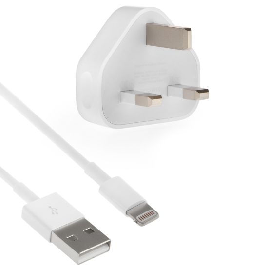 Picture of Iends Lightning Wall Charger for iPhone, iPad White AD644