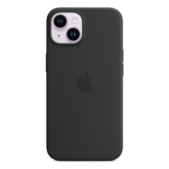 Picture of Apple iPhone 14 Silicone Case with MagSafe - Midnight