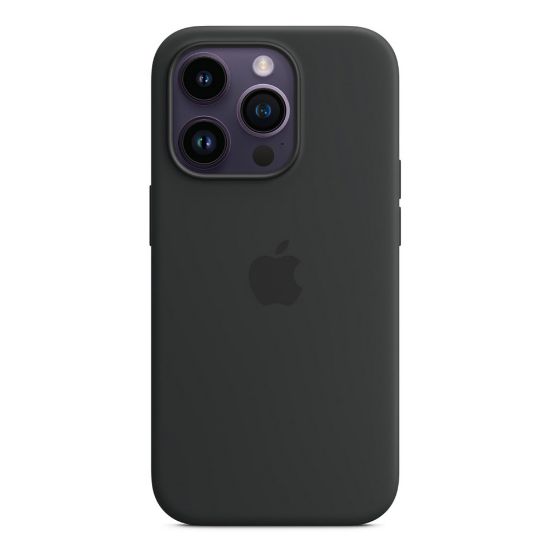 Picture of Apple iPhone 14 Pro Silicone Case with MagSafe - Midnight