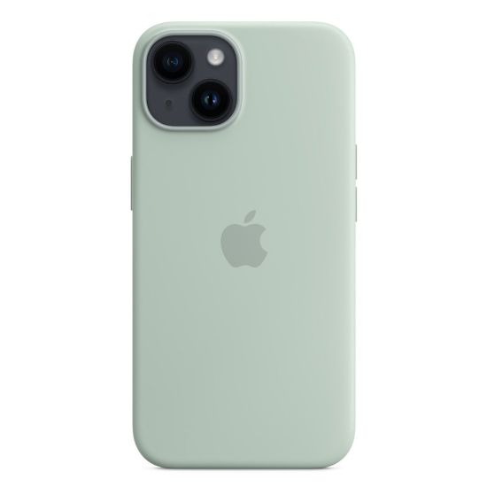 Picture of Apple iPhone 14 Silicone Case with MagSafe - Succulent