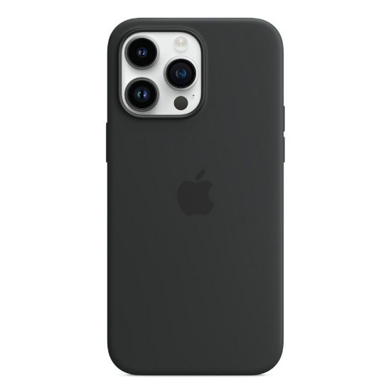 Picture of Apple iPhone 14 Pro Max Silicone Case with MagSafe - Midnight