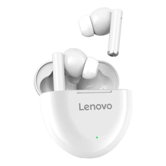 Picture of Lenovo HT06-BK Bluetooth Earbuds, White