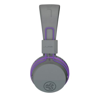 Picture of JLab JBuddies Kids Wireless Headphones Grey-Purple