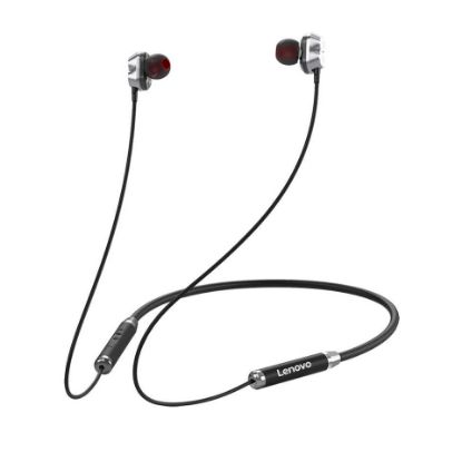 Picture of Lenovo HE06 Neckband Earphone Black