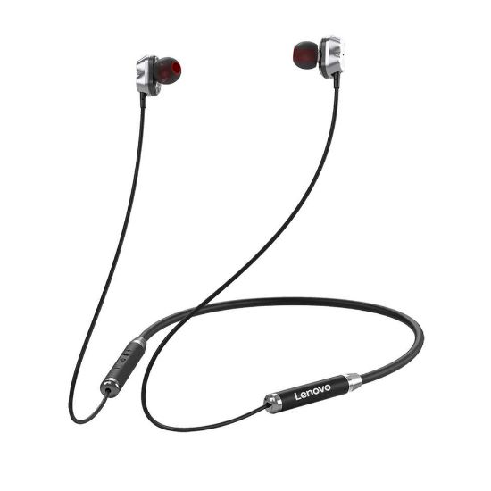 Picture of Lenovo HE06 Neckband Earphone Black