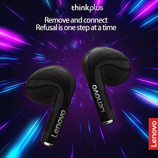 Picture of Lenovo Bluetooth True Wireless Thinkplus Livepods, Black, LP80 Pro