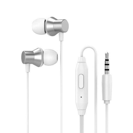 Picture of Lenovo 3.5mm In-Ear Wired Earphone HF130 (White)