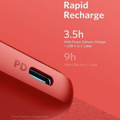 Picture of Anker Power Bank 10000mAh A1231H91 Red