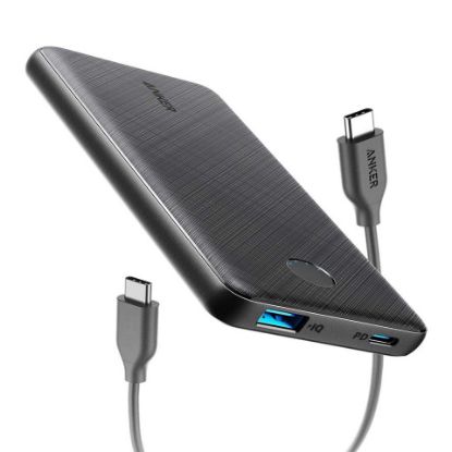 Picture of Anker PowerCore Slim 10000 mAh Power Bank A1244H11 Black