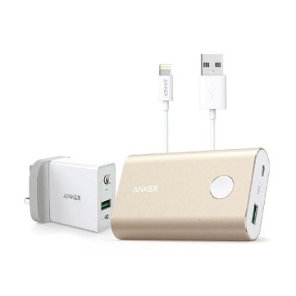 Picture of Anker Powerbank 10050mAh+Lightning Cable+ Charger