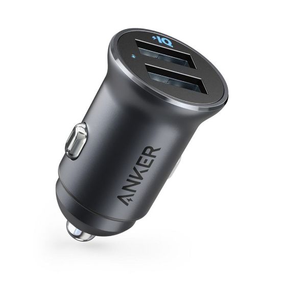 Picture of Anker PowerDrive 2 Alloy Metal Mini Car Charger A2727H12