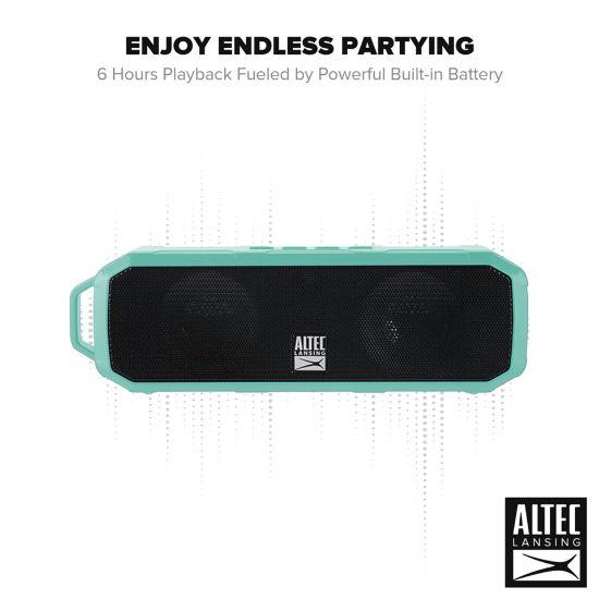 Picture of Altec Lansing Fury Wireless Bluetooth Speaker W340N Mint