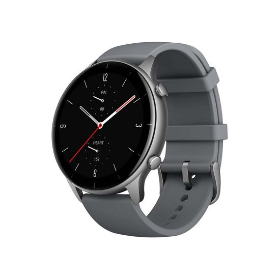 Picture of AMAZFIT GTR 2e Smartwatch with 24H Heart Rate Monitor, Sleep, Stress and SpO2 Monitor, Activity Tracker Sports Watch with 90 Sports Modes, 14 Day Battery Life, Dark Grey(A2023-GTR-2E)