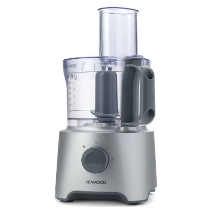 Picture of Kenwood Food Processor 800W Multi-Functional with 2 Stainless Steel Disks, Blender, Whisk, Dough Maker, Citrus Juicer FDP304SI Silver