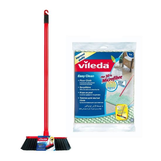 Picture of Vileda Standard Indoor Broom + Floor Cloth