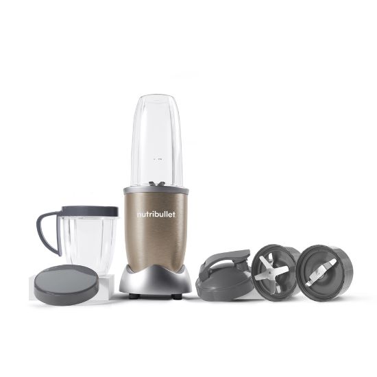 Picture of NutriBullet Multi-Function High Speed Blender, 900 W, 7 Piece Accessories, Copper Gold, NB9-1012