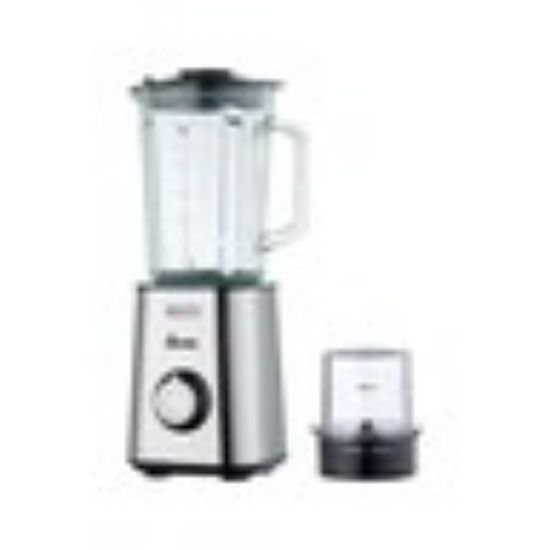 Picture of Ikon Blender With Coffee Grinder, 1.5L Glass Jar, 450 W, Stainless Steel, CB022