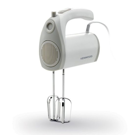 Picture of Kenwood Hand Mixer 300W, 5 Speeds plus turbo, Compact and Light Weight with Kneaders and Beaters - HMP20.000WH