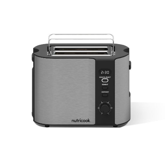 Picture of Nutricook 2 Slice Digital Toaster, Stainless Steel, NC-T102S