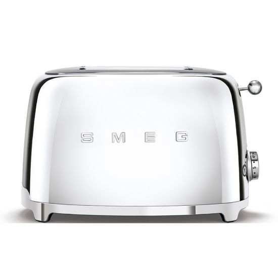 Picture of Smeg 2 Slice Toaster TSF01SSUK Chrome