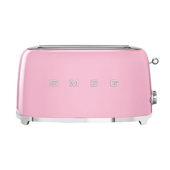 Picture of Smeg 4 Slice Toaster TSF02PKUK Pink