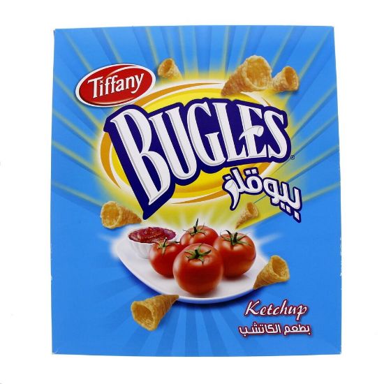 Picture of Tiffany Bugles Ketchup 25g x 12 Pieces