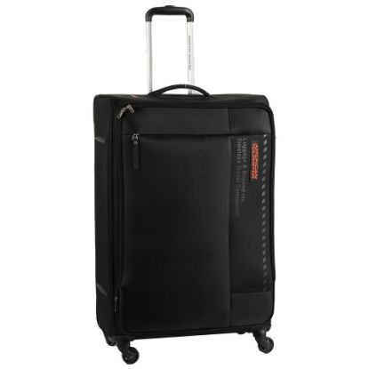 Picture of American Tourister Marina 4Wheel Soft Trolley 70cm Black