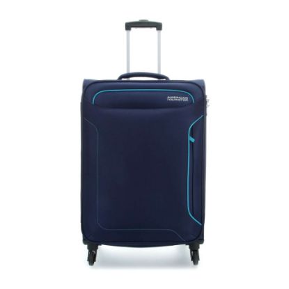Picture of American Tourister Holiday 4Wheel Soft Trolley 55cm Navy