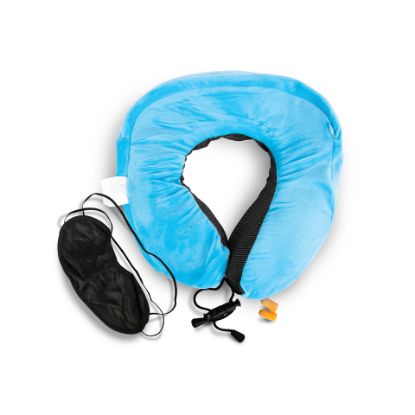 Picture of Ambest Foam Neck Pillow + Eye Shade + Ear Plug LSB10573 Assorted