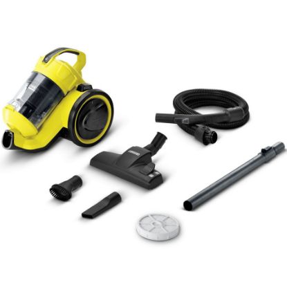 Picture of Karcher Bagless Hand Vaccum Cleaner, 0.9 L, 1100 W, Yellow, VC 3 Plus