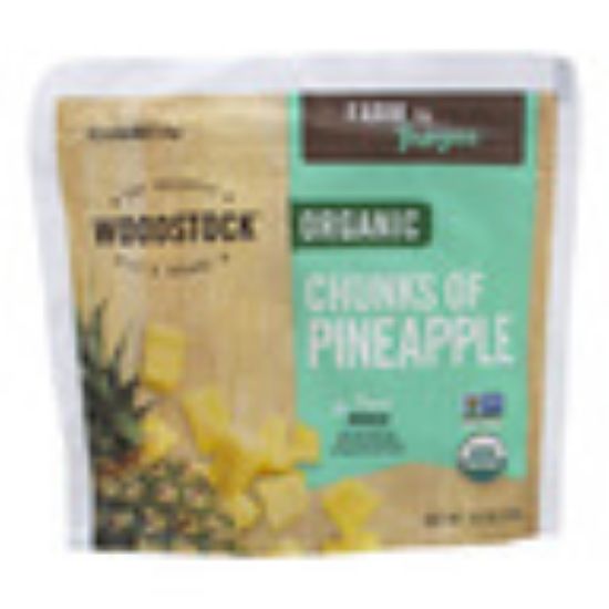 Picture of Woodstock Organic Chunks Of Pineapple 283g(N)