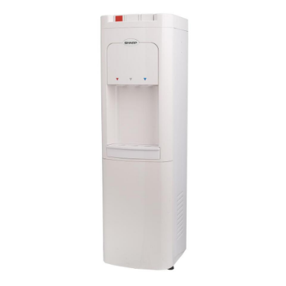 Picture of Sharp Top Loading Three Faucet Water Dispenser, 5 Gallon Capacity, White, SWD-E3TLC-WH3