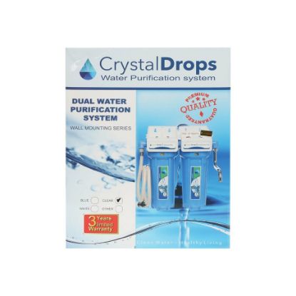 Picture of Crystal Drops Water Filter Dual With Cartridge TC2D