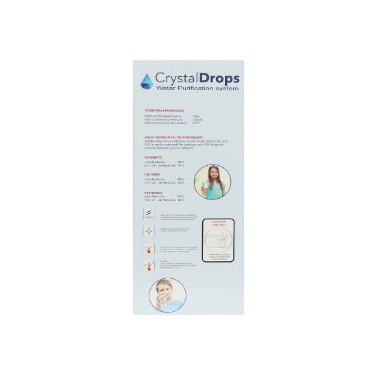 Picture of Crystal Drops Water Filter Dual With Cartridge TC2D